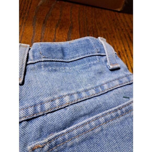New Size 4 Boys Faded Glory Cotton Denim Blue Jean Shorts with Pockets Belt Loop - Picture 4 of 5